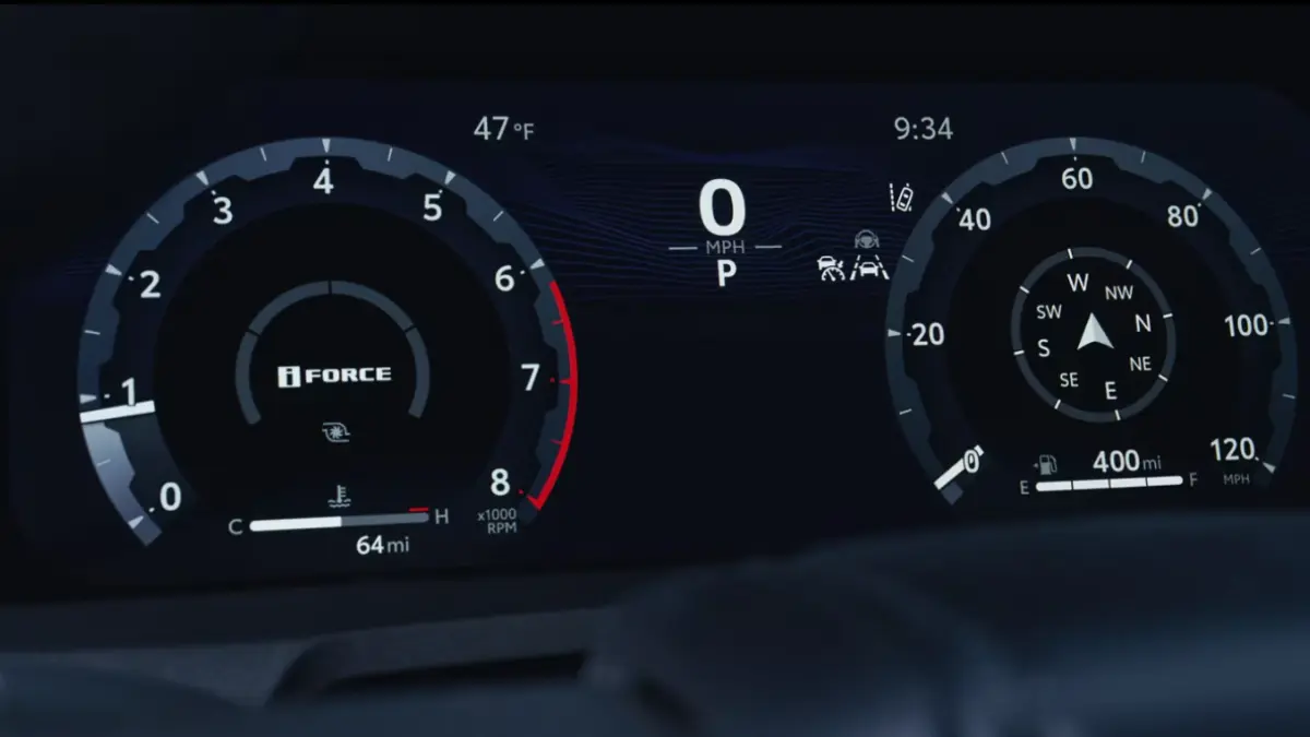 2025 Toyota 4Runner interior
