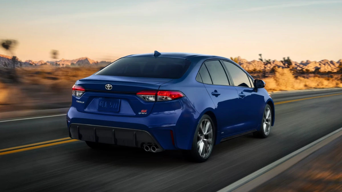 2025 Toyota corolla exterior