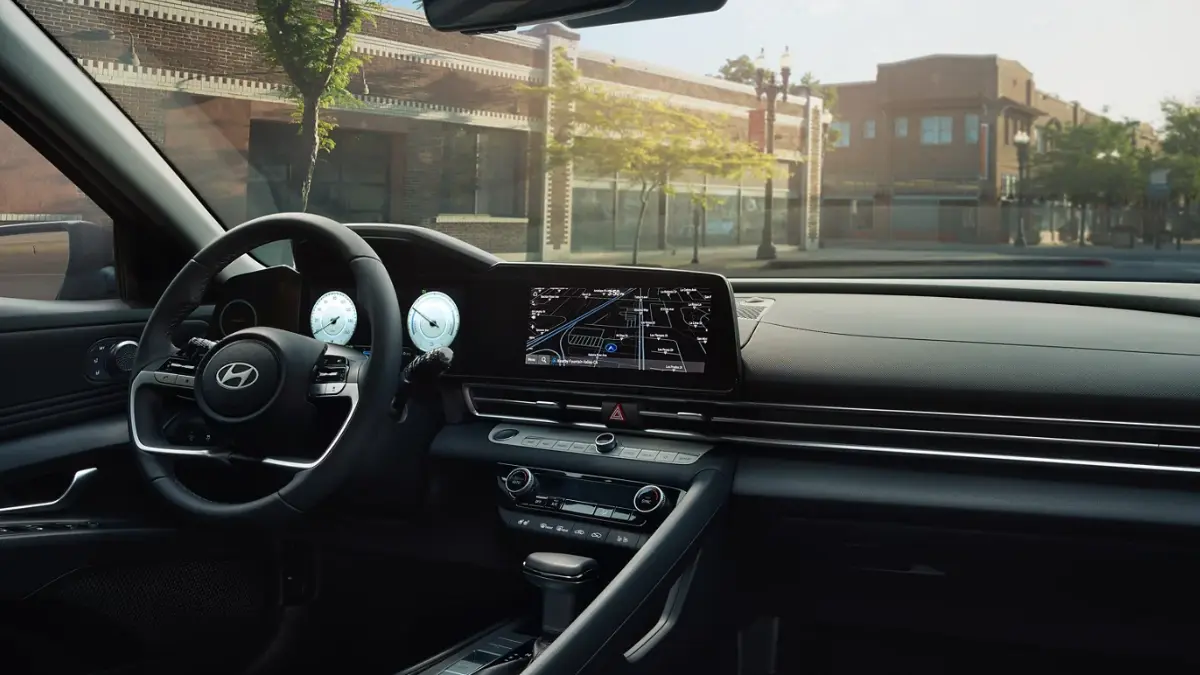 2025 Hyundai Elantra Hybrid interior