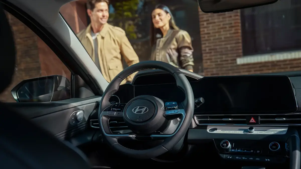 2025 Hyundai Elantra Hybrid interior
