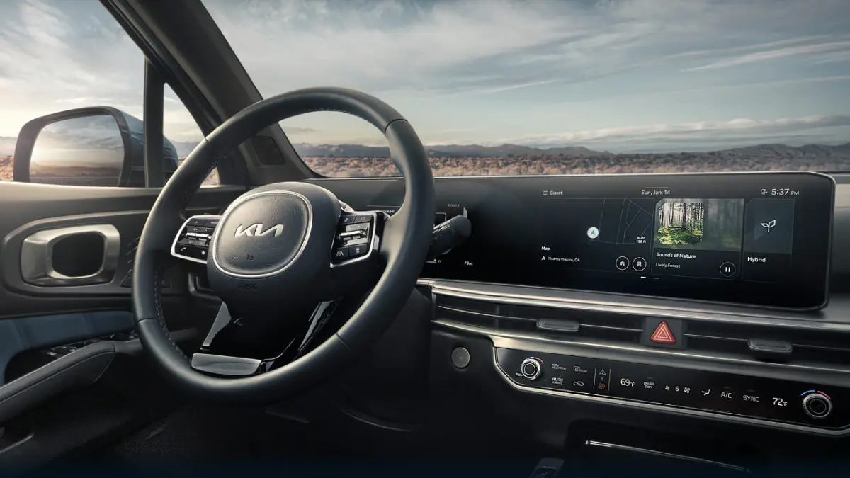 2025 kia Sorento Hybrid interior