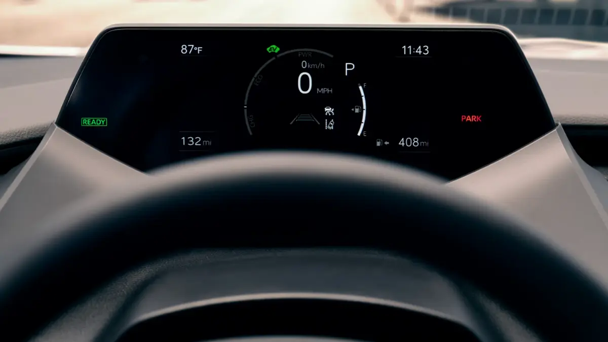 2025 Toyota Prius interior
