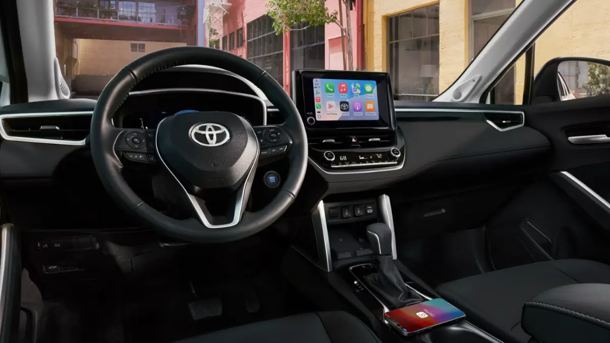 Corolla Cross interior